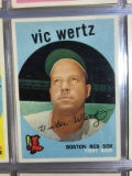 1959 Topps #500 Vic Wertz Red Sox