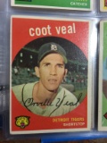 1959 Topps #52 Coot Veal Tigers