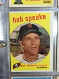 1959 Topps #526 Bob Speake Giants