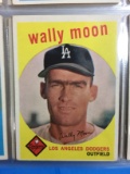 1959 Topps #530 Wally Moon Dodgers