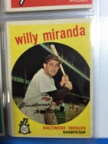 1959 Topps #540 Willy Miranda Orioles