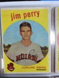 1959 Topps #542 Jim Perry Indians