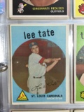 1959 Topps #544 Lee Tate Cardinals