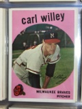 1959 Topps #95 Carl Willey Braves
