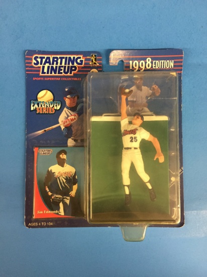 1998 Starting Lineup Extended Series Jim Edmonds Anaheim Angels - New In Package
