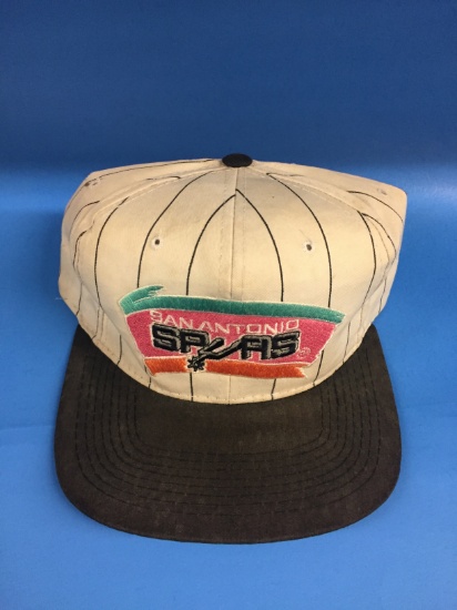 Vintage Starter Brand San Antonio Spurs Basketball Snapback Hat