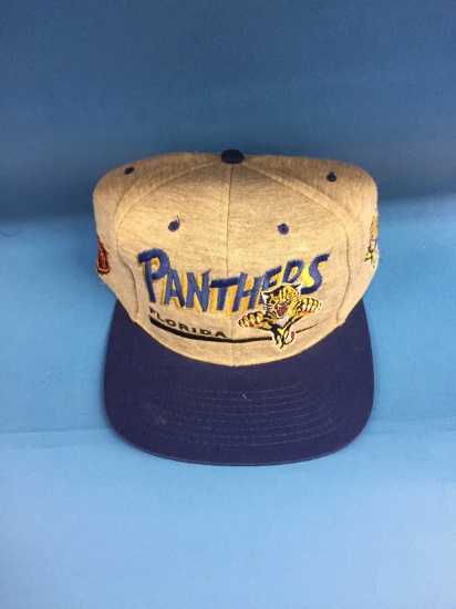 Vintage NHL Genuine Florida Panthers Hockey Snapback Hat