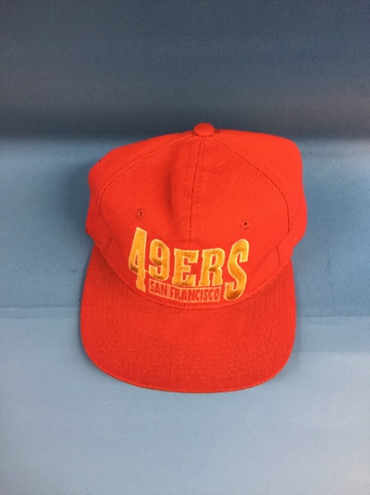 Vintage Drew Pearson Headwear San Francisco 49ers Football Snapback Hat