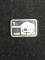 1 Gram .999 Fine Silver Buffalo Silver Bullion Bar