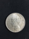 1922 United States Silver Peace Dollar - 90% Silver Coin