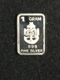 1 Gram .999 Fine Silver United States Navy Silver Bullion Bar