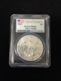 PCGS MS69 First Strike 2015 American Silver Eagle 1 Ounce .999 Silver Coin