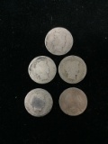 Random Date United States Barber Dime - 90% Silver Coin