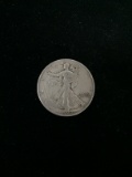 1942-D United States Walking Liberty Half Dollar - 90% Silver Coin