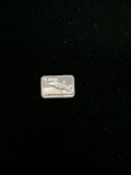 1 Gram .999 Fine Silver F-35 Fighter Jet Bullion Bar