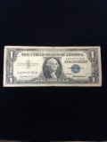 1957 United States $1 Silver Certificate Currency Bill Note