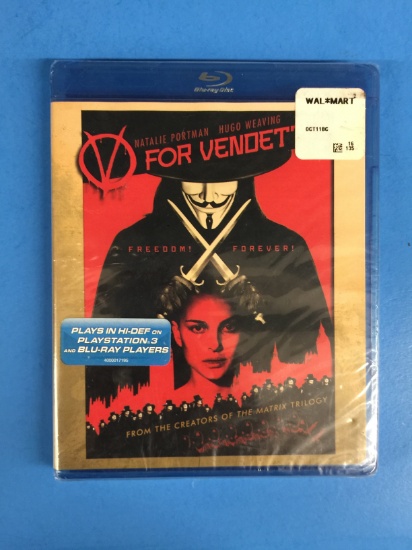 BRAND NEW SEALED V For Vendetta Blu-Ray