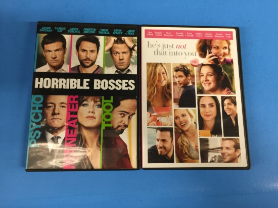 2 Movie Lot: JENNIFER ANISTON: Horrible Bosses & He's Just Not That Into You DVD