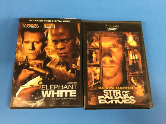 2 Movie Lot: KEVIN BACON: Stir of Echoes & Elephant White DVD