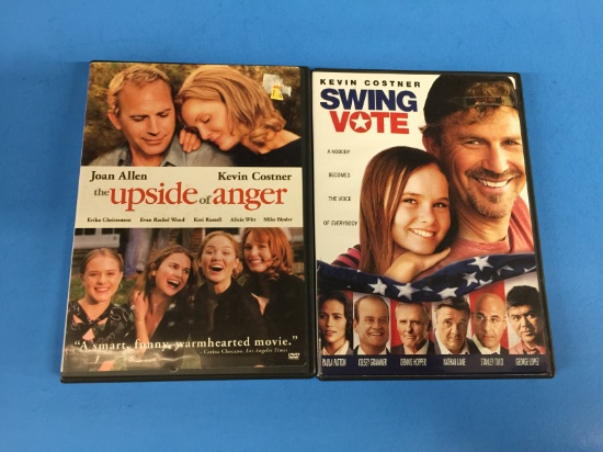 2 Movie Lot: KEVIN COSTNER: Swing Vote & The Upside of Anger DVD
