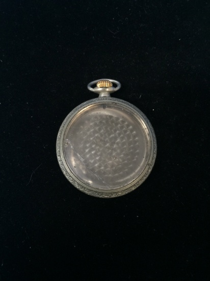 Vintage Keystone Silveroid Pocket Watch Case