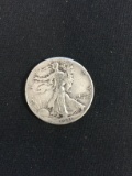 1941 United States Walking Liberty Silver Half Dollar - 90% Silver Coin