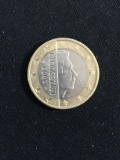 1 Euro Face Value Exchange Coin
