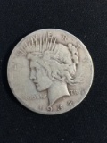 1934-D United States Silver Peace Dollar - 90% Silver Coin