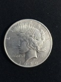 1926-D United States Silver Peace Dollar - 90% Silver Coin