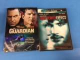 2 Movie Lot: ASHTON KUTCHER: The Butterfly Effect & The Guardian DVD