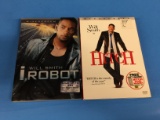 2 Movie Lot: WILL SMITH: I, Robot & Hitch DVD