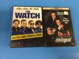 2 Movie Lot: VINCE VAUGHN: Swingers & The Watch DVD