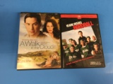 2 Movie Lot: KEANU REEVES: Hardball & A Walk In The Clouds DVD