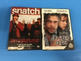 2 Movie Lot: BRAD PITT: Too Young to Die? & Snatch DVD