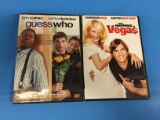 2 Movie Lot: ASHTON KUTCHER: Guess Who & What Happens In Vegas DVD