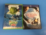 2 Movie Lot: JIM CARREY: How The Grinch Stole Christmas & A Series of Unfortunate Events DVD