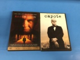 2 Movie Lot: PHILIP SEYMOUR HOFFMAN: Capote & Red Dragon DVD