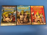 3 Movie Lot: Shrek, Shrek 2 & Shrek The Third DVD