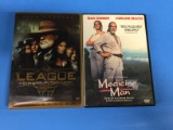 2 Movie Lot: SEAN CONNERY: The League of Extraordinary Gentlemen & Medicine Man DVD