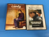 2 Movie Lot: HEATH LEDGER: Brokeback Mountain & Candy DVD