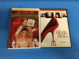 2 Movie Lot: ANNE HATHAWAY: The Princess Diaries Royal Engagement & The Devil Wears Prada DVD