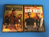 2 Movie Lot: WILL SMITH & MARTIN LAWRENCE: Bad Boys & Bad Boys 2 DVD