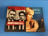 2 Movie Lot: AL PACINO: Righteous Kill & Simone DVD