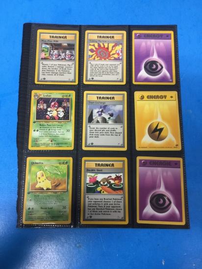 Lot of 9 Unresearched Pokemon Trading Cards - Rares, Holos, 1st Editions, & More!