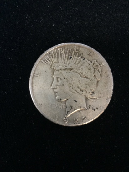 1922-S United States Peace Silver Dollar - 90% Silver Coin