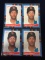 4 Card Lot 1988 Donruss #34 Roberto Alomar Rookie Baseball Cards