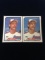 2 Card Lot 1989 Topps #647 Randy Johnson Rookie Baseball Cards