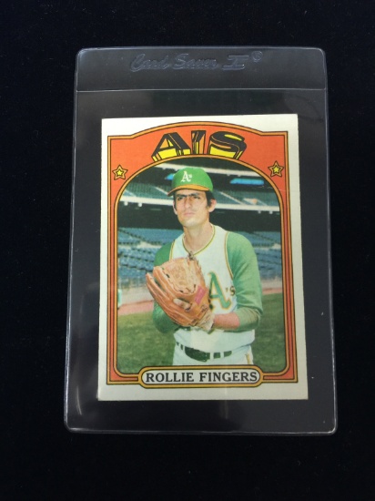 1972 Topps #241 Rollie Fingers Athletics Baseball Card