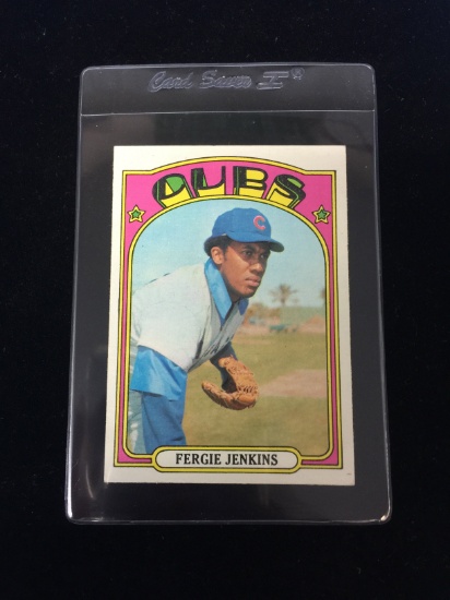 1972 Topps #410 Fergie Jenkins Cubs Baseball Card