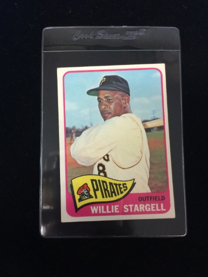 1965 Topps #377 Willie Stargell Pirates Baseball Card